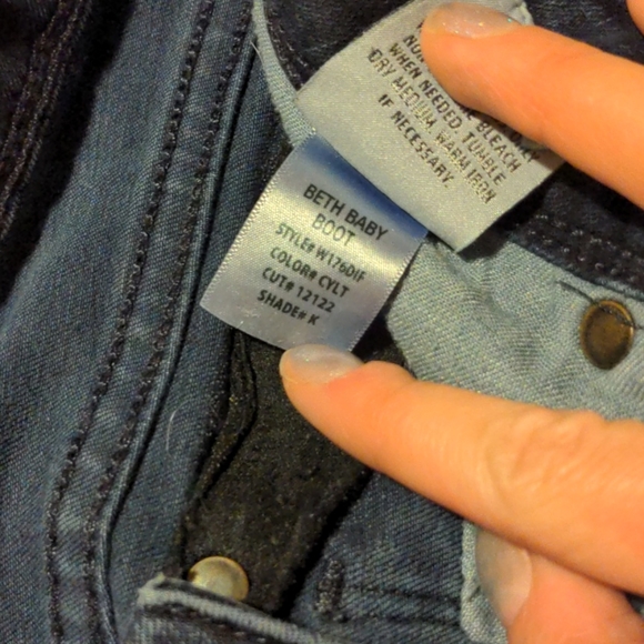 Hudson Jeans, Beth Baby Boot, Size 30, Dark - Picture 8 of 8